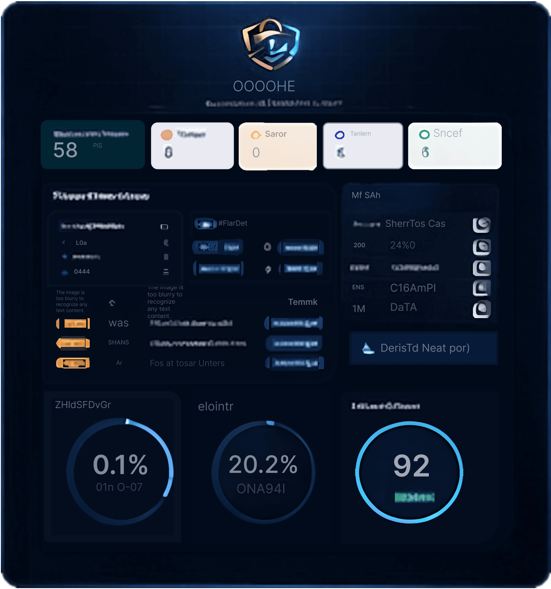 Security operations dashboard preview